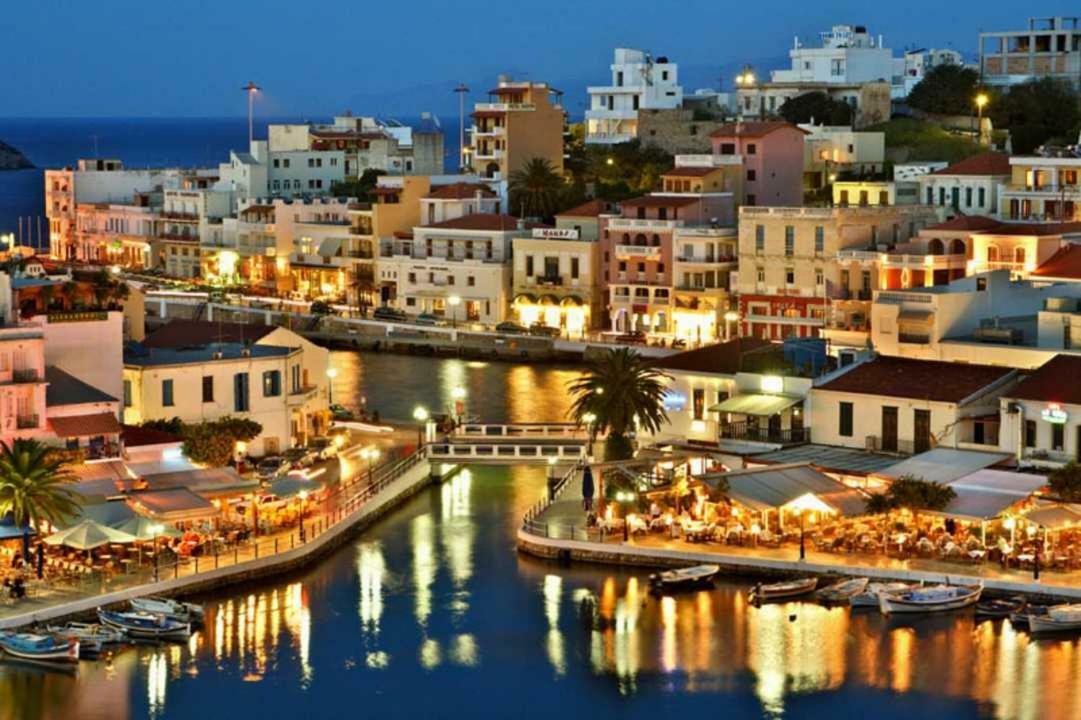 Stunning Seaview Town Apartment آغيوس نيكولاوس المظهر الخارجي الصورة